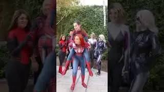 “Hi mom! Guess what? I’ve got a friend!” - Marvel cosplay