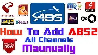 How To Add ABS2 @75.0°E channels Manually?? | On MPEG2 FreeDish Set Top Box