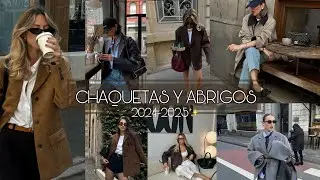 ¡Las CHAQUETAS y ABRIGOS que NECESITAS este INVIERNO 2024-2025! 🍂☔️🧥  Tendencias IMPERDIBLES