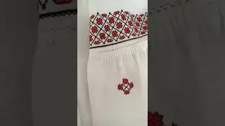 Сучасна сорочка , ручна вишивка за мотивами Чернігівських сорочок