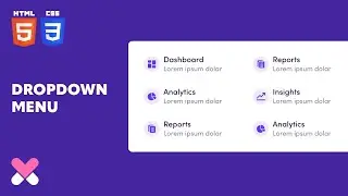 Design & Code: Dropdown Menu HTML CSS (Part 3 of 4)