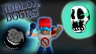 🎶МОНСТРЫ ИЗ РЕЖИМА DOORS В ROBLOX ПРОТИВ БОЙФРЕНДА 🎶 В FNF Vs Ambush end Rush (Doorsroblox)