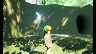 Unreal Engine 4 [4.12] Zelda Ocarina of Time  Lost Woods + Download Link + song