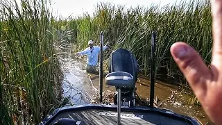 Getting Stuck in the Swamp with Pops - Secret Bass Fishing Hole (feat. Roland Martin)