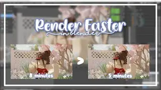 How To Render Faster in Blender! | Roblox Blender Tutorial