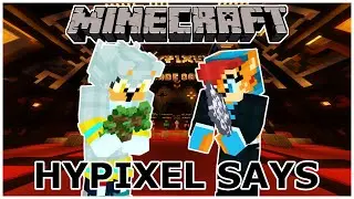 SALLY RETURNS! | Silver & Sally Play Minecraft Hypixel Says!