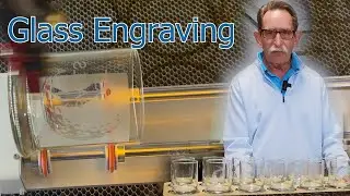Glass Etching and Engraving with a CO2 Laser - Aeon Mira Pro 7