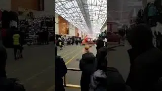 Пожар на рынке 