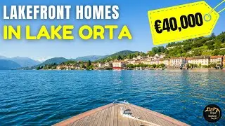 CHEAPER Than LAKE COMO? Lake Orta AFFORDABLE HOMES from €40,000!
