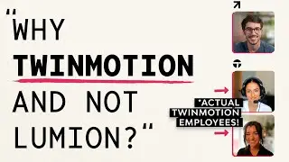 I asked Twinmotion employees all of your questions! Q&A + Tips and Tricks