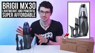 Affordable & Powerful 3-in-1 Handheld Vacuum - Brigii MX30 Review & Test