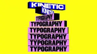 Kinetic Typography Tutorial -  3D Text (7) - Creative Typography Animation By After Effects