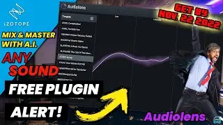 FREE PLUGIN ALERT - iZotope Audiolens REPLICATE ANY SOUND FAST 🔥
