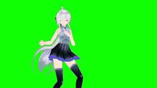 BLACKPINK   불장난 PLAYING WITH FIRE || GREEN SCREEN || MMD