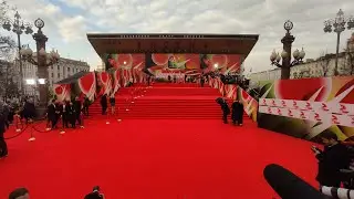 ММКФ 2023г. Открытие кинофестиваля 20.04.23г. Красная дорожка Москва. Кинотеатр "Пушкинский".