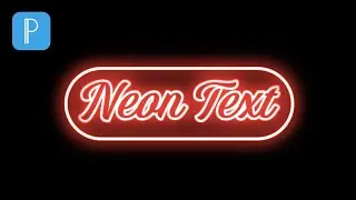 How to make neon text effect on android in pixellab| Neon glowing text edit 