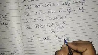 trigonometry function ( Class 11 Maths)