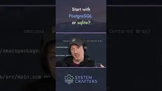 Start with PostgreSQL or sqlite? 