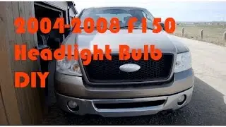 2004 - 2008 F150 How to Replace Headlight Bulb