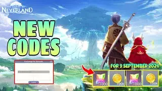 🎁Latest The Legend Of Neverland New Redeem Code 9 September 2024 || Legend Of Neverland Codes