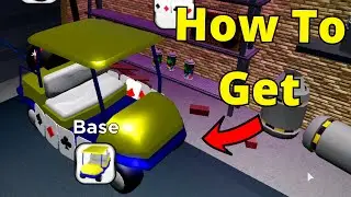 How To Get The Golden Golf Cart [Sled Simulator]
