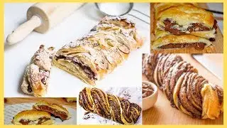 como fazer trança de chocolate-tranca de chocolate facil-trança de chocolate receita-tranca chocolat