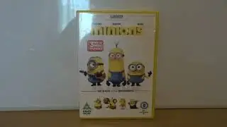Minions (UK) DVD Unboxing