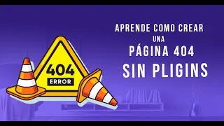 ✔️Creación de página 404 sin plugins