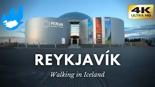 Iceland Walking Tour - Reykjavík City [4K]