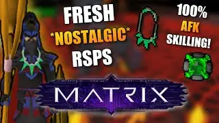 THIS *NEW* PRE-EOC RSPS IS SO ACTUALLY SO SICK! | *100% AFK SKILLING!* (HUGE GIVEAWAY) - Matrix RSPS