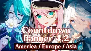 💧 Furina vs Baizhu 🌺 ● Genshin Impact 4.2 ● Countdown ● Waiting Room