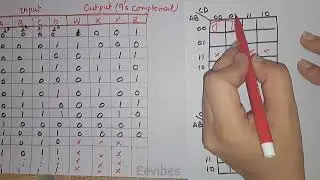 Design a Combinational Circuit that generates the 9's complement of a BCD digit.