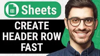 How to Create a Header Row in Google Sheets (Quick & Easy)
