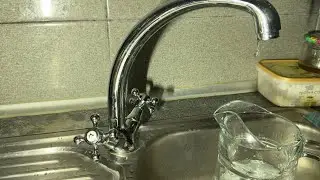✅Капает смеситель на кухне, за ночь два ведра набралось😱😱😱 Ремонт своими руками👌