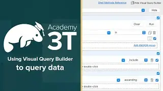 MongoDB 101: Lesson 4, Exercise 3 » Using Visual Query Builder to query data