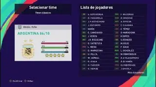 PES 2021 Option file Ps4/ps5 times brasileiros classicos