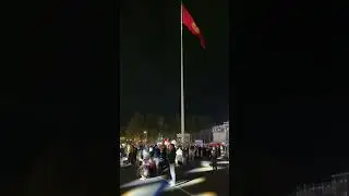 Футбол Иран-Кыргызстан на площади Ала-Тоо 🇰🇬