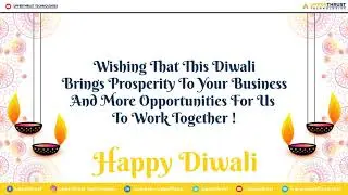 Happy Diwali | Animated | Motion Graphics | Diwali 2018 | Upperthrust Technologies | After Effects