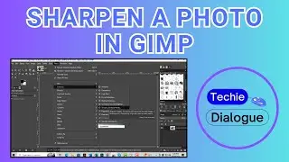 How to Sharpen a Photo in GIMP