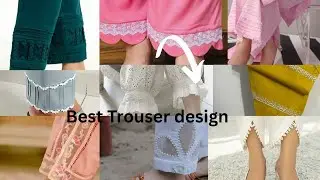 Trending Trouser Designs 2025100+traditional Poncho Kay design Choti Eid special #eidulfitr #trouser