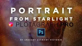 PORTRAIT FROM STARLIGHT - Adobe Photoshop X PLOTAGRAPHPRO