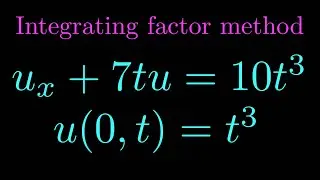 Solving a partial differential equation