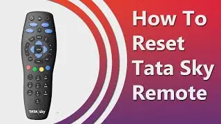 How to Reset Tata Sky Remote  | Unpair Tata Sky Remote with TV Remote | Factory Reset Tata Sky