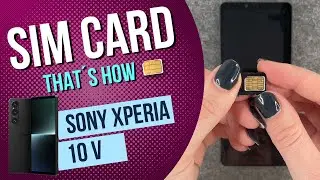 Sony Xperia 10 V insert sim card