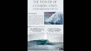Water E magazine prototype