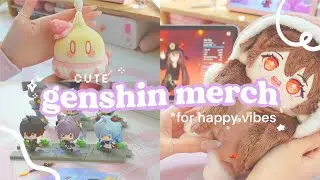 🧃 cute genshin merch to soothe the pain of bad artifact rolls | ayato, hu tao plushies + more ✧