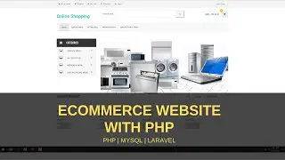 Ecommerce Website | Online Store | PHP
