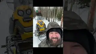 Эвакуация снегохода 