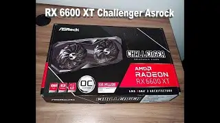 Обзор видеокарты ASRock Radeon 6600 XT Challenger