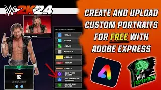How to Create Custom Portraits for FREE for WWE 2K24